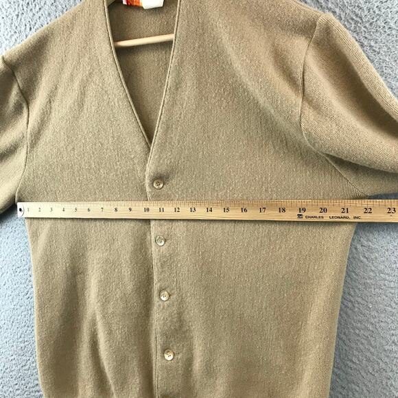 Vintage 80’s Jantzen Classic Cardigan Sweater Men’s Size Large Golf - Picture 7 of 8